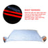 Universal Car Windshield Mirror Reflective Bar Cover Sun Shade Protector Winter Snow Ice Rain Dust Frost Guard Aluminium Film