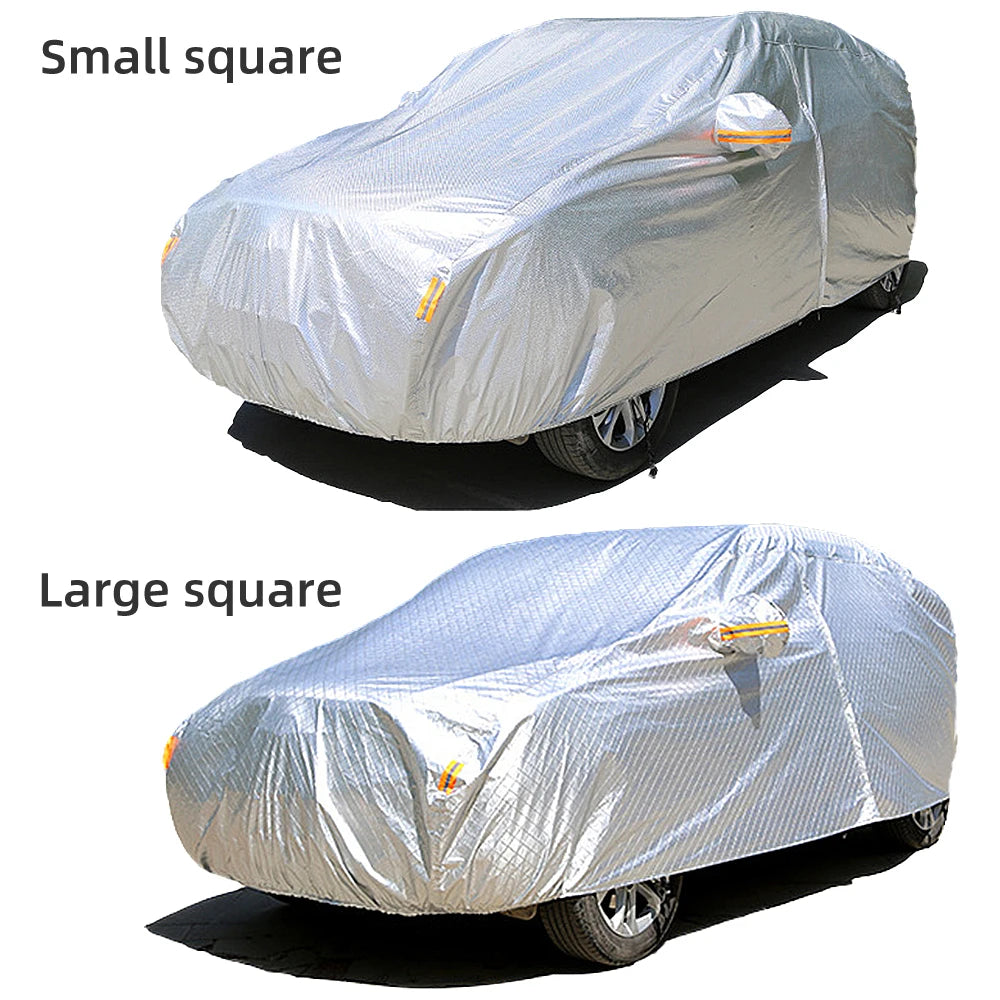 Car Cover Waterproof Awning Parking Raincoat Universal Tent For Subaru Impreza Forester SG5 WRX STI XV Legacy Outback GC8 GT BRZ