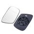 Side Rearview Mirror Heated Glass Heater Anti-fog Defrosting Door Flat Wing Mirrors Fit For Jeep Grand Cherokee 2005-2010