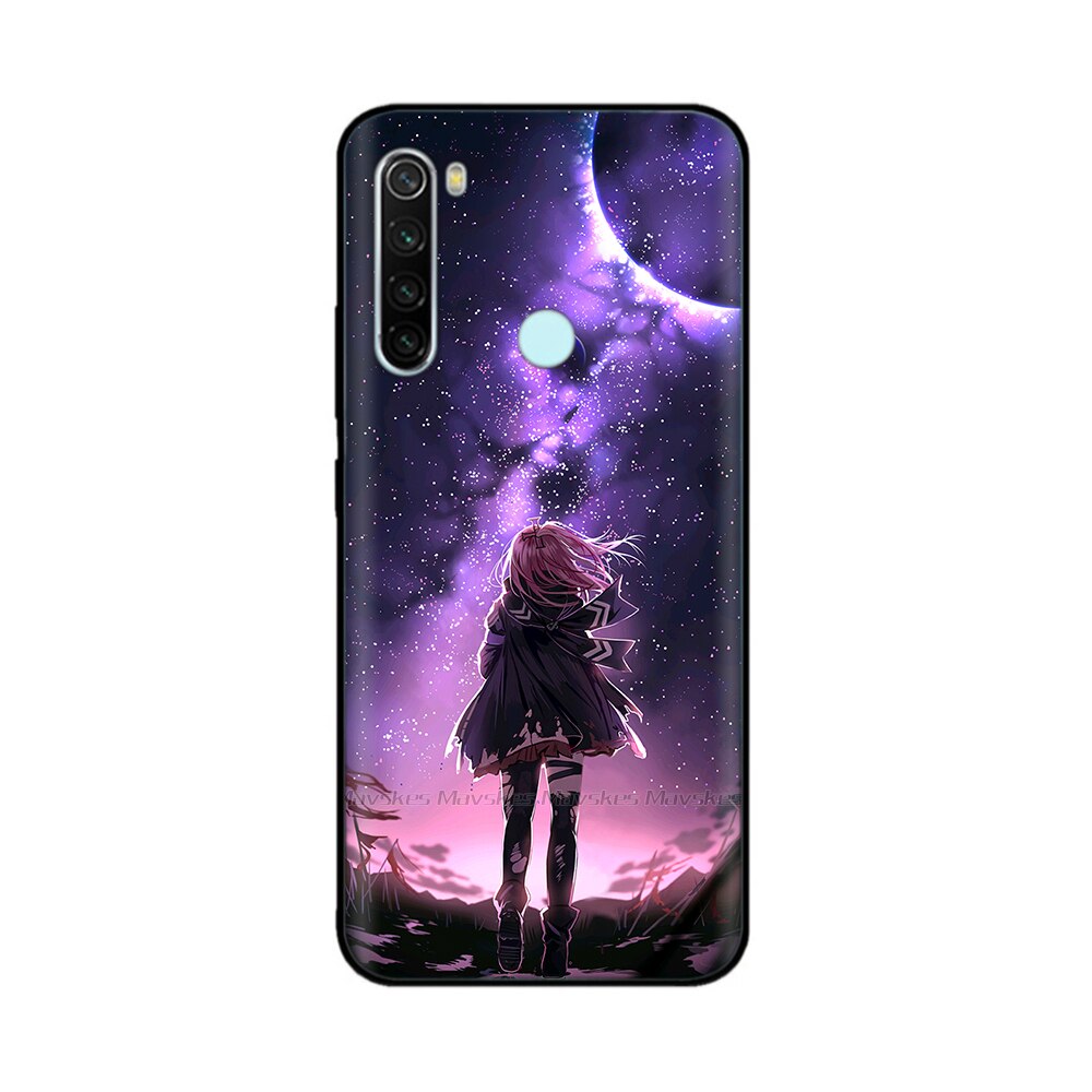 Phone Case for Xiaomi Redmi Note 8T Case Soft Silicone Phone Cover Bumper for Xiomi Redmi Note 8 Note8T 8 T Cartoon Coqa Shell