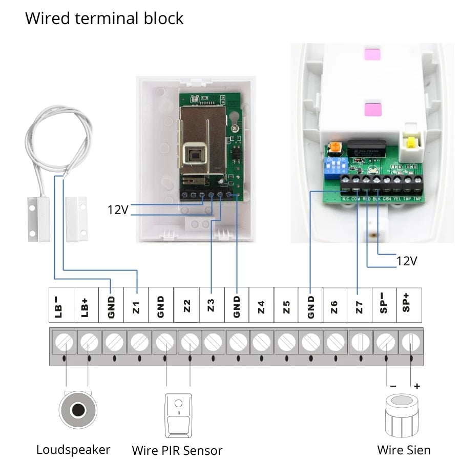 free shipping!New Univesal Wired PIR sensor for Home Alarm System Wired Infrared Motion Detector Sensor work with Alarm Panel