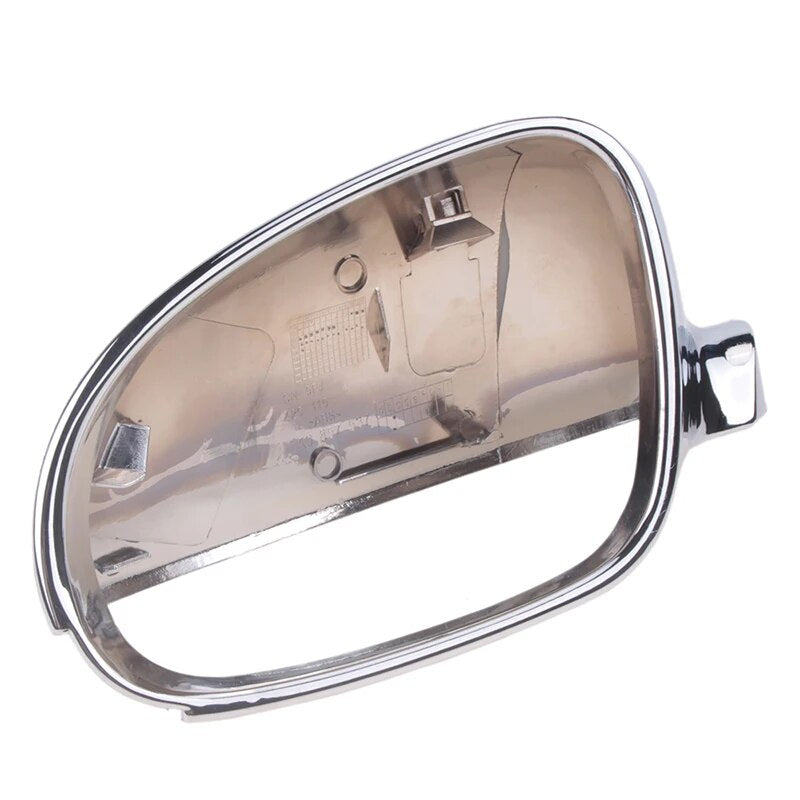 Chrome Rearview Mirror Cap, Wing Side Mirror Cover Housing ForVW Golf Rabbit Jetta MK5 06-09, Passat 2003-2005,Car Accessories