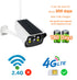 4G LTE Sim Card 1080P IP Camera Solar Powered Clear Night Vision Solar Panel Rechargeable Battery IP Camera Waterproof PIR Alarm