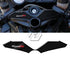 3D Carbon-look  Top Triple Clamp Yoke Defender Case for BMW K1200S 2004-2008