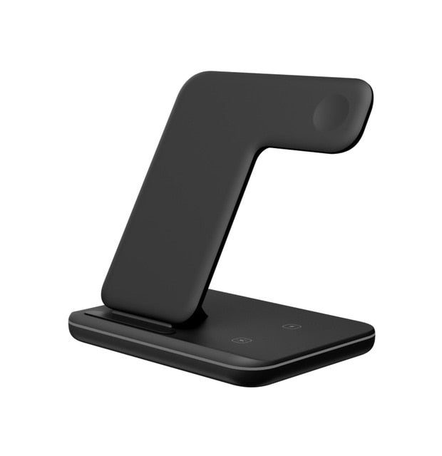 3 in 1 Wireless Charger Stand 15W Qi Fast Charging Dock Station for Apple Watch iWatch S8 AirPods Pro For iPhone 14 13 12 XS XR