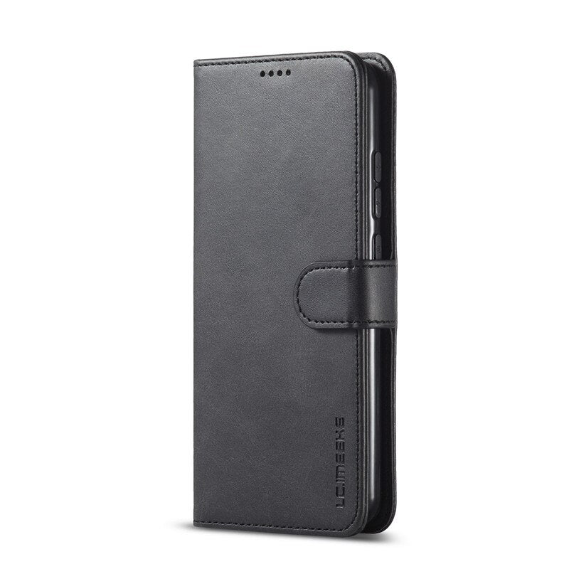 Huawei P40 Pro Case Leather Wallet Flip Cover Huawei P40 Lite Phone Case Card Holder Stand For Huawei P40 Lite Cover Coque