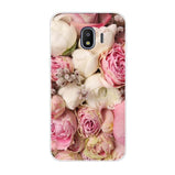 Case For Samsung J2 Core Case Silicone Back Cover Phone Case For Samsung Galaxy J2 Core 2018 J 2 SM-J260F J260F J260 flower rose