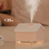 300ML USB Air Humidifier Desktop Purifier Snow House Diffuser Aromatherapy Mist Maker With Lamp Lights For Christmas Home Office