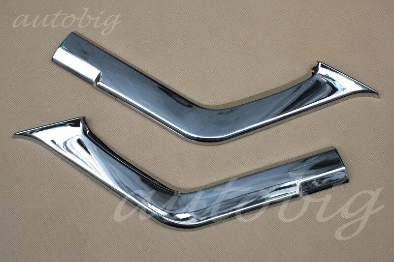 Chrome Bumper Front Lower Grille Grill Air Cover Trims FOR Nissan X-Trail Rogue T32 2014 2015 2016 Chromium Styling Accessories
