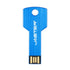 JASTER Metal key Shape USB Flash Drive Pen Drives Custom logo Memory Stick Real Capacity U Disk 4G 8G 16G 32GB 64GB 128GB