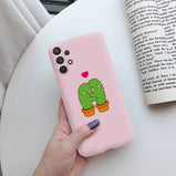 For Samsung A32 5G 4G A325F Phone Case Soft Bumper TPU Silicon Back Cover For Samsung Galaxy A32 a 32 5G 4g Shockproof Cute Case