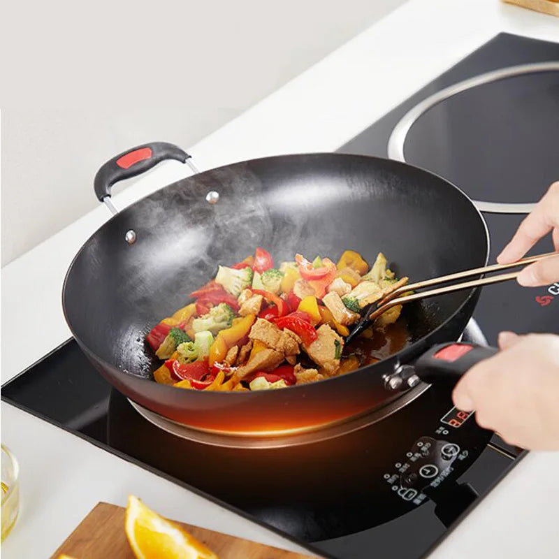 Induction Cooker Embedded Double Stove Induction Cooker Hot Pot Home Use Commercial Intelligent Waterproof 3500W Fierce Fire