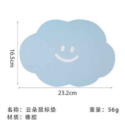 2022 Cute Korean Version Girl Heart Cartoon Mouse Pad Small Lovely Office Non-slip Creative Table Mat Mousepad Anim