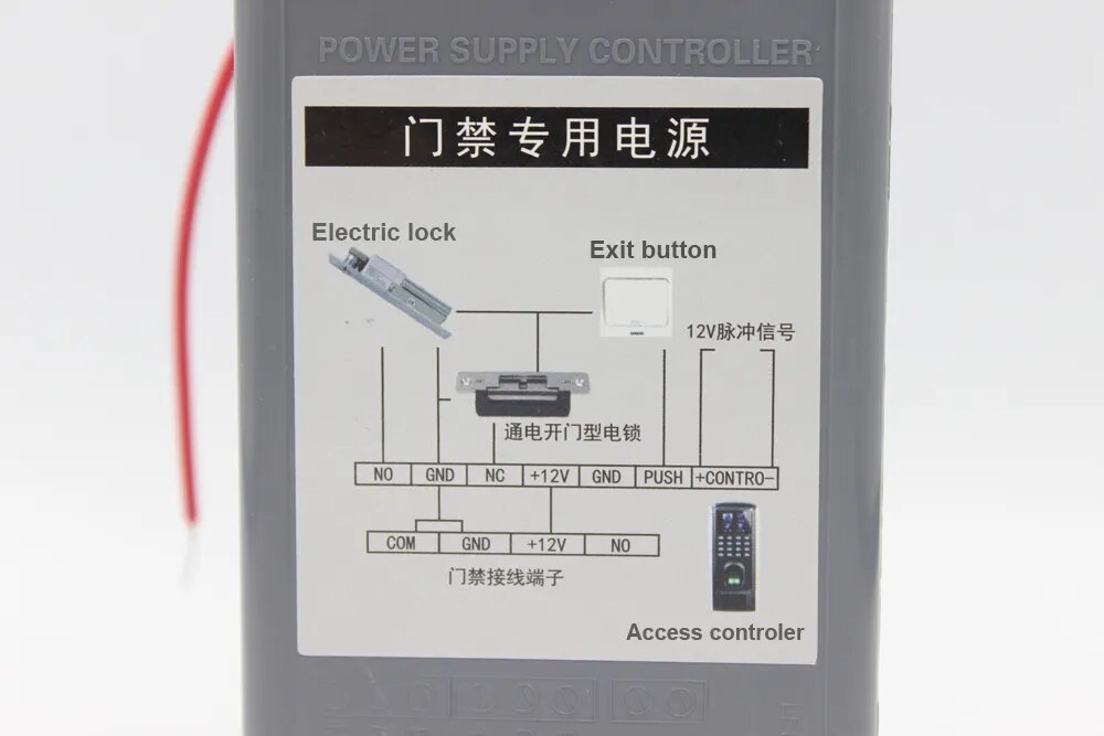 DC 12V 3A Mini Access Control Power Supplier Adapter Covertor AC 90~260V Access Control Power Supply Transformer Door Supplier
