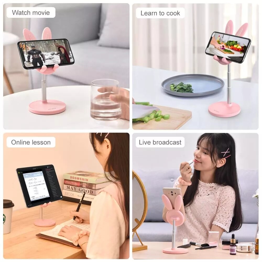 mobile phone accessories phone holder stand desktop metal material for phone iPad Xiaomi Huawei Tablet Laptop stand