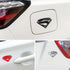 Metal 3D 3M Chrome Auto Logo Badge Metal Car Sticker Emblem Car Styling Accessories Motorcycle Auto Stickers