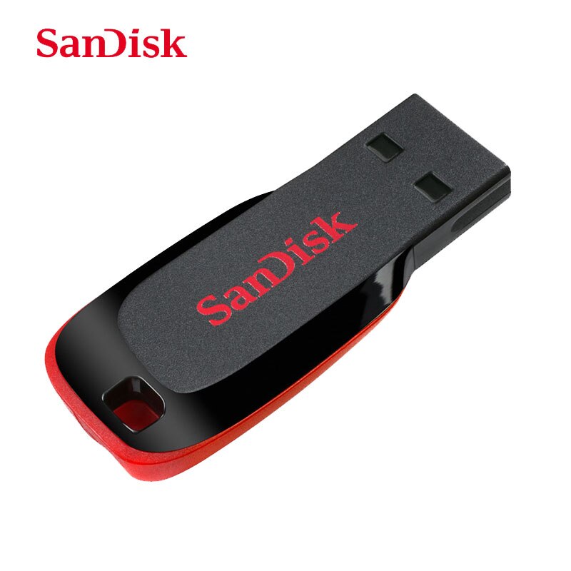 10PCS/LOT SanDisk Cruzer Blade CZ50 USB Flash Drive 128GB 64GB 32GB 16GB Pen Drive USB 2.0 Support Official Verification
