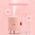 White Snow Mountain Humidifier 500ML Ultrasonic USB Aroma Air Diffuser Soothing Light Aromatherapy Humidificador Home Difusor
