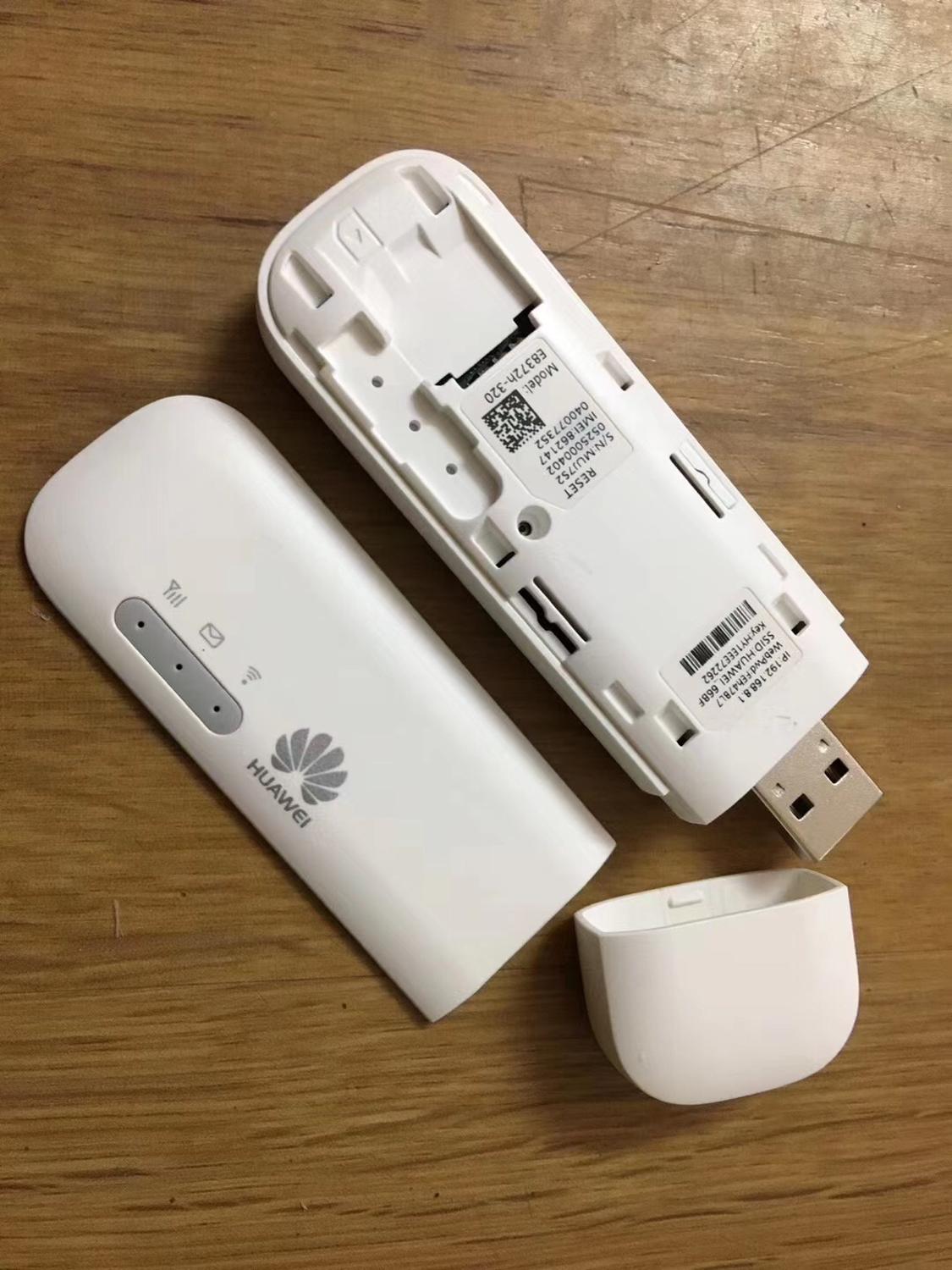 Unlocked HUAWEI E8372h-320 4G LTE USB Modem 150mbps Mobile WIFI Hotspot with SIM card FDD 700 800 850 900 1800 2100 2600MHz