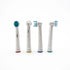4pcs Replacement Brush Heads For Oral-B Electric Toothbrush fit B raun Professional Care/Professional Care SmartSeries/TriZone
