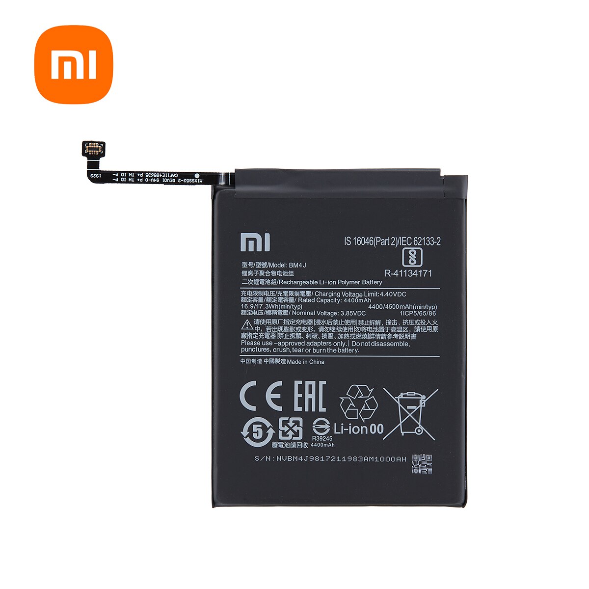 Xiao mi 100% Orginal BM4J 4500mAh Battery For Xiaomi Redmi Note 8 Pro Note8 Pro High Quality Phone Replacement Batteries +Tools