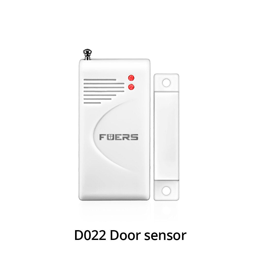 Fuers W210 DIY Tuya Smart Alarm System WIFI Burglar Alarm Smart Home GSM Alarm System  Color LCD Display Security Motion Sensor