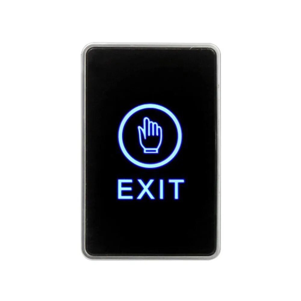PushTouch Door Exit Button Eixt Release Button With LED Indicator for Home Security Protection switch access Control System
