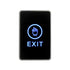 PushTouch Door Exit Button Eixt Release Button With LED Indicator for Home Security Protection switch access Control System