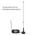 Dropship UT-108UV high gain Antenna Two Way Radio VHF UHF SMA Magnetic Mobile for Nagoya BAOFENG CB Radio UV-5R UV-B5 UV-B6 GT-3