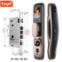 Tuya Smart 3D Face Door Lock Security Face & Camera Monitor Intelligent Fingerprint Password Biometric Electronic Key Unlock