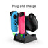 For Nintendo Switch Joy-con Controller 4 in1 Charging Dock LED Charger For Nintendo Switch Pro Console Charge Stand Accessories