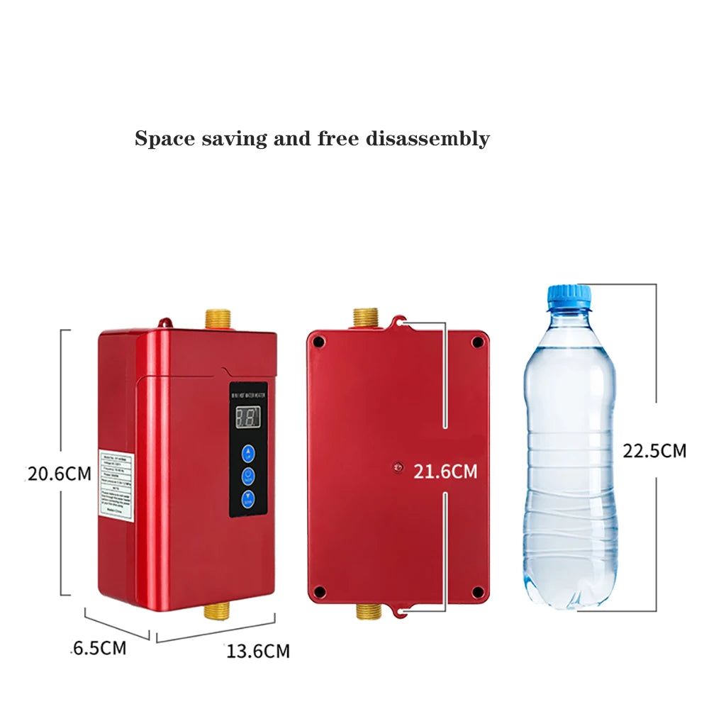 110V/220V Household Mini Electric WaterHeater Tankless Instant Water Heater Heating Machine Water Heater 50 - 60HZ