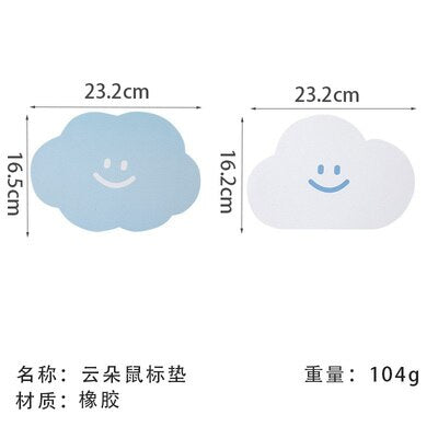 2022 Cute Korean Version Girl Heart Cartoon Mouse Pad Small Lovely Office Non-slip Creative Table Mat Mousepad Anim