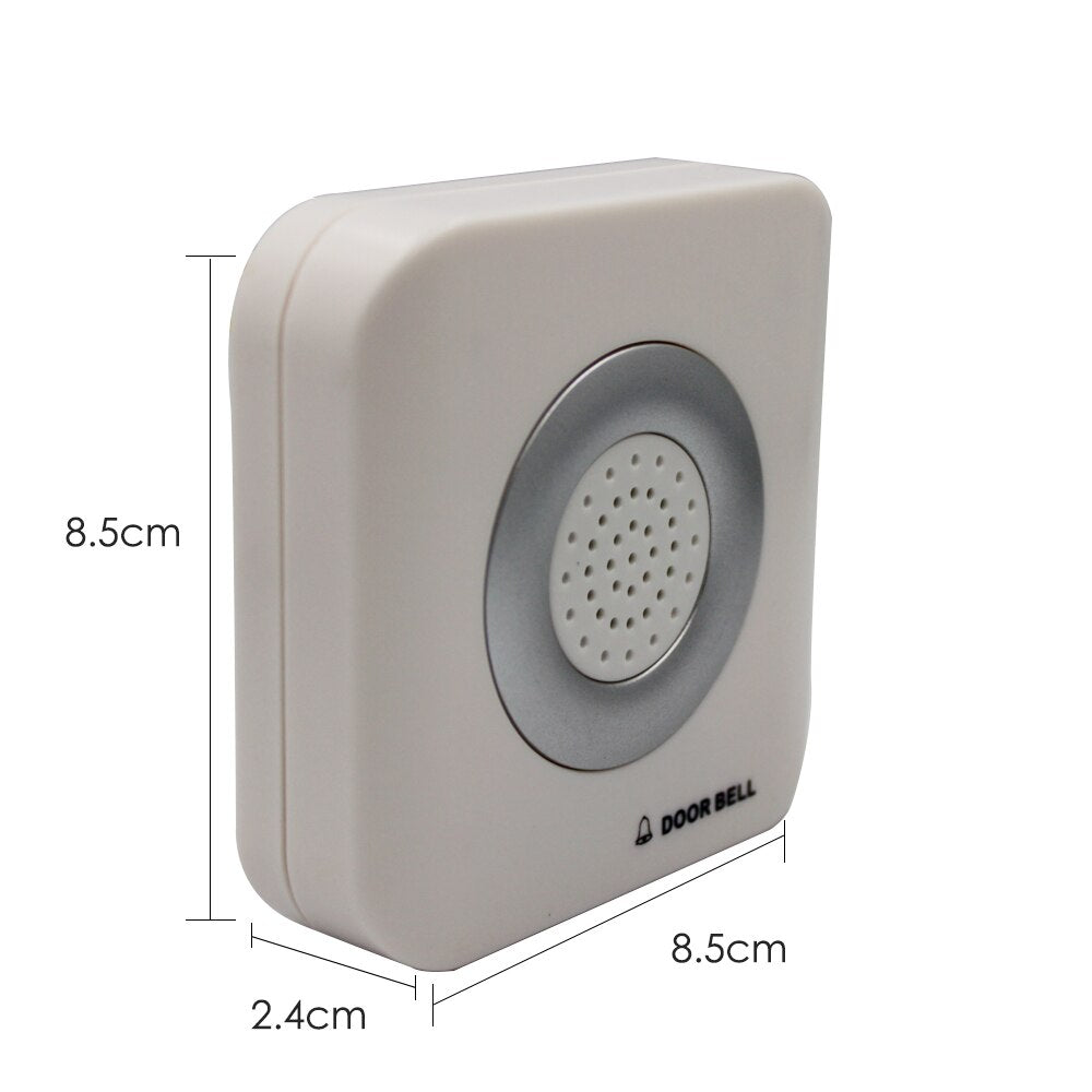 DC 12V Wired Doorbell Wire Access Control Wire Door Bell External Wired Doorbell Loud Ding-dong Ringtones