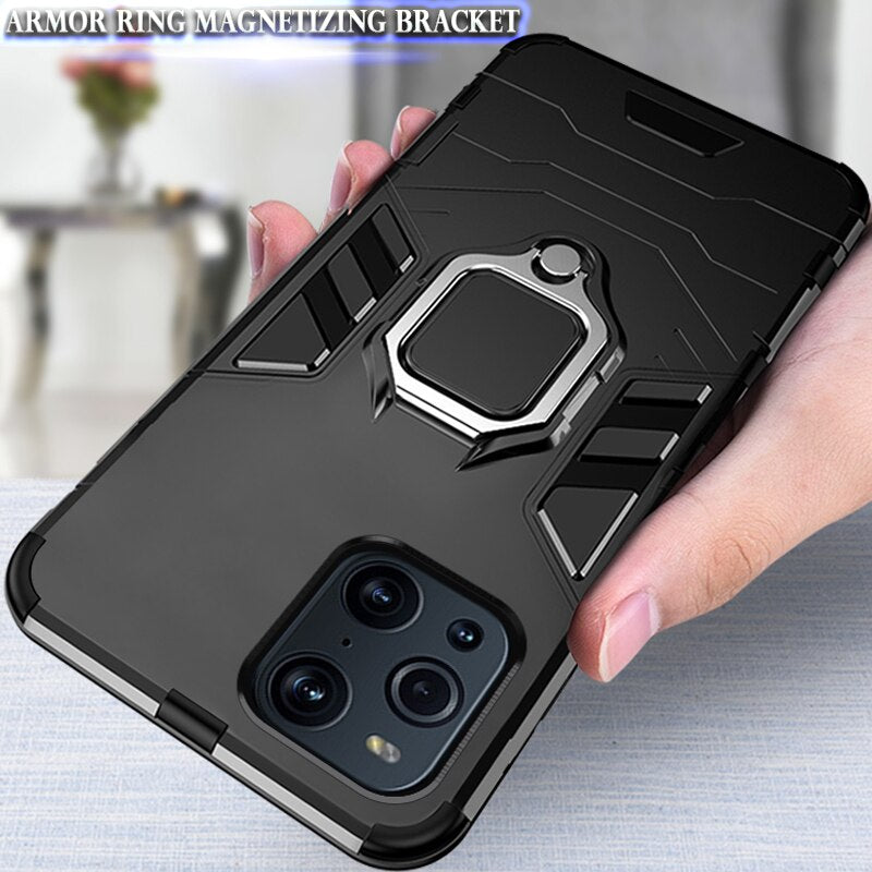 Shockproof Case for OPPO Find X3 Lite X2 Pro Reno 5 6 6Z 5Z 5F 5Lite Realme GT Neo 2 Master Edition 5G Phone Cover Armor Coque