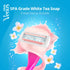 Gillette Venus Women Razors 3 Layers Blade Hair Removal Replacement Blade Built-in Soap Bar Shaving Blade With White Tea Scented