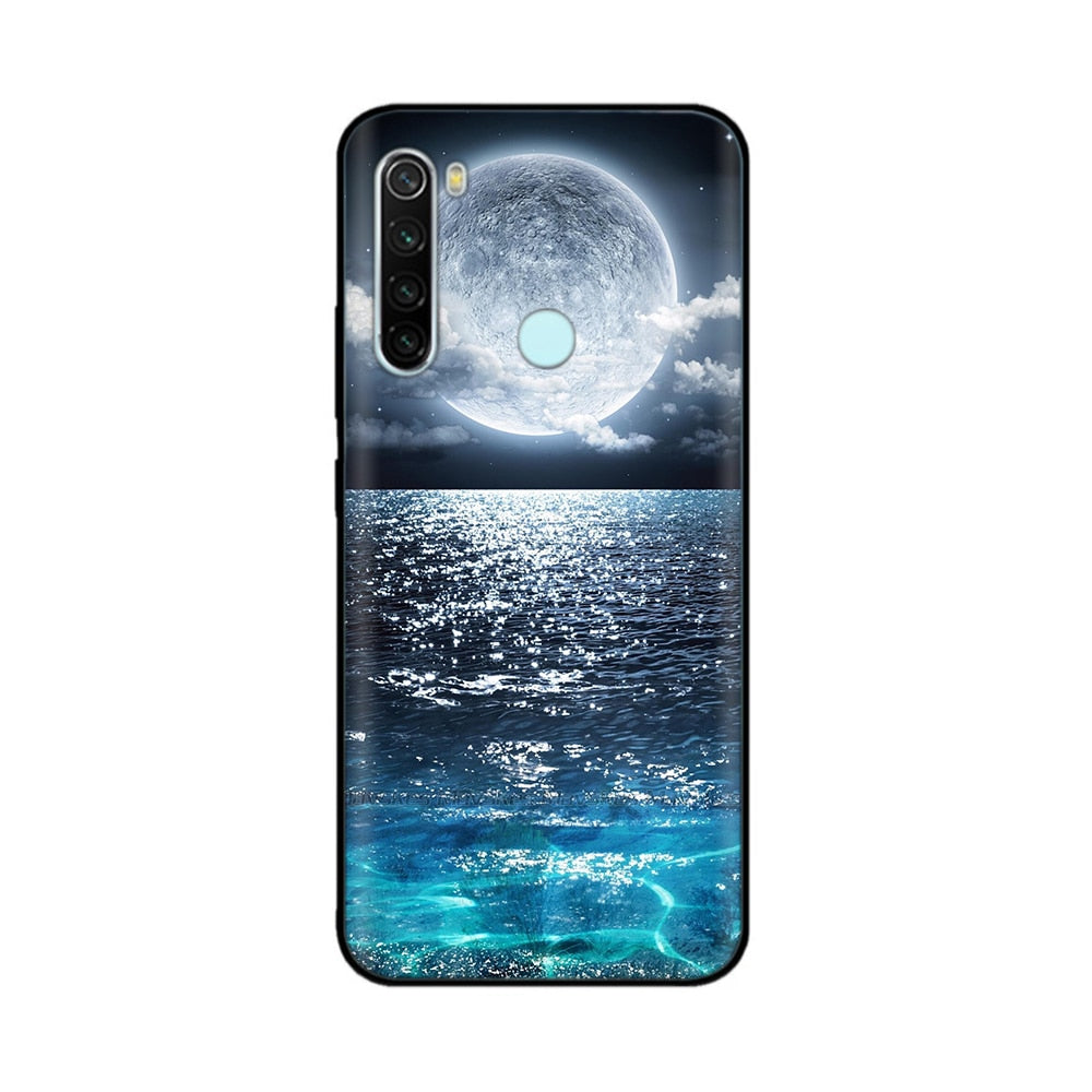 Phone Case for Xiaomi Redmi Note 8T Case Soft Silicone Phone Cover Bumper for Xiomi Redmi Note 8 Note8T 8 T Cartoon Coqa Shell