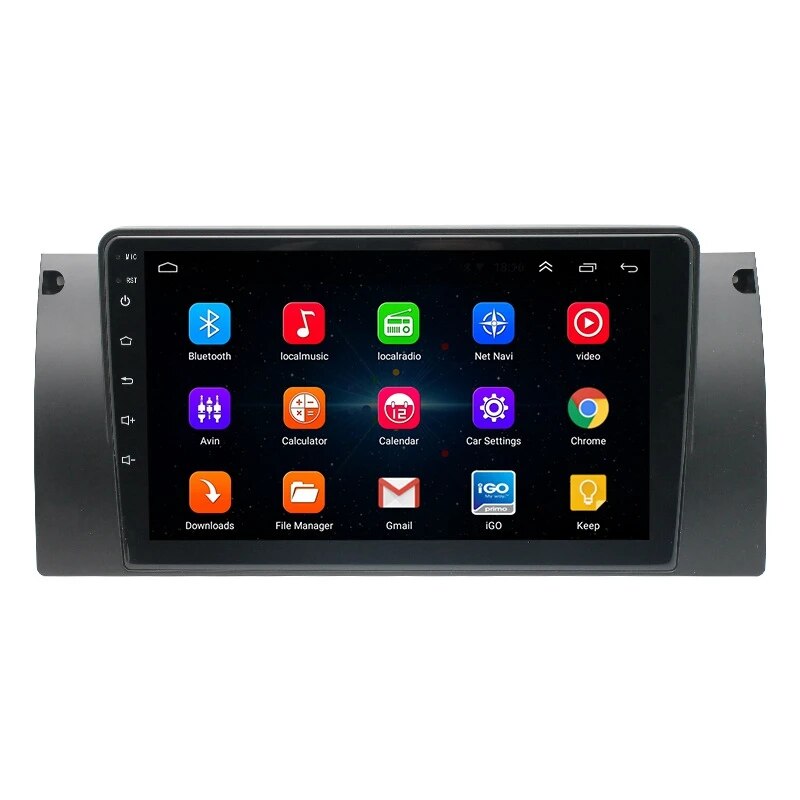 Auto Car Electronics for BMW E39 E53 X5 9'' Android 9.1 1+16GB  Car Stereo Radio GPS Navigation WIFI 3G 4G Car Multimedia Player