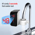 saengQ Electric Water Heater Tap Instant Hot Water Faucet Heater Cold Heating Faucet Tankless Instantaneous Water Heater