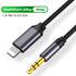 8 Pin To 3.5mm Jack AUX Cable Lighting To AUX Headphone Adapter Audio Extension Kable Connector Splitter For iPhone 14/13/12/11