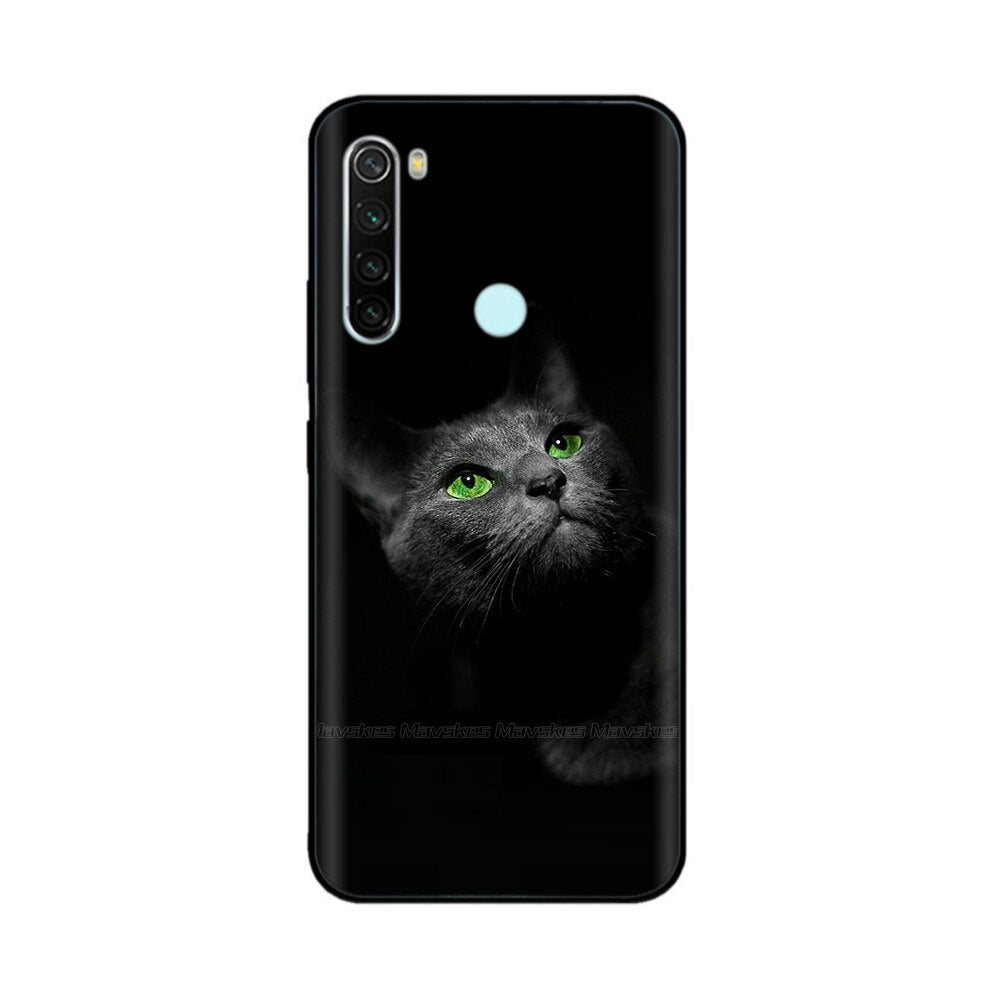 Phone Case for Xiaomi Redmi Note 8T Case Soft Silicone Phone Cover Bumper for Xiomi Redmi Note 8 Note8T 8 T Cartoon Coqa Shell