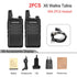 2pcs Zastone X6 Mini Walkie Talkie kids UHF Raido Walkie-talkie 400Mhz Two Way Radio FM Ricetrasmettitore USB Communicator