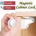 Kids Security Magnetic Child Lock Cabinet Drawer Door Lock Children Protection Lock Invisible No Drilling No Screws Baby Lock