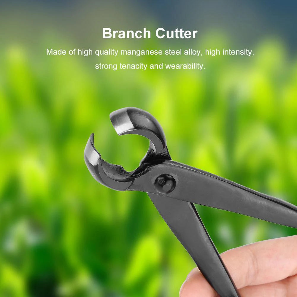 210mm Professional Round Edge Concave Knob Branch Cutter Garden Bonsai Tools Pruner Scissors Cutter Knife