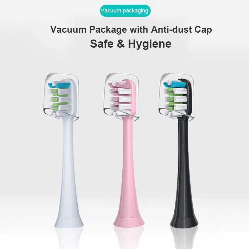 Toothbrush Heads for Xiaomi SOOCAS X5 X3 X1 SOOCARE Electric Tooth Brush Dupont Bristle Replaceable Nozzles Sealed Packed Drops
