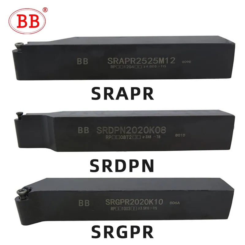 BB SRDPN SRGPR SRAPR External Turning Tool RPMT RPMW Lathe Cutter 1616 2020 2525