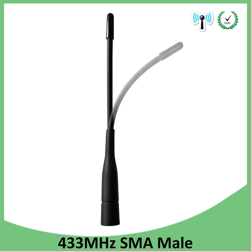 433MHz antenna SMA Male Connector antena 433 mhz antenne directional 433m IOT waterproof antennas for Walkie talkie wireless