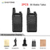 2pcs Zastone X6 Mini Walkie Talkie kids UHF Raido Walkie-talkie 400Mhz Two Way Radio FM Ricetrasmettitore USB Communicator