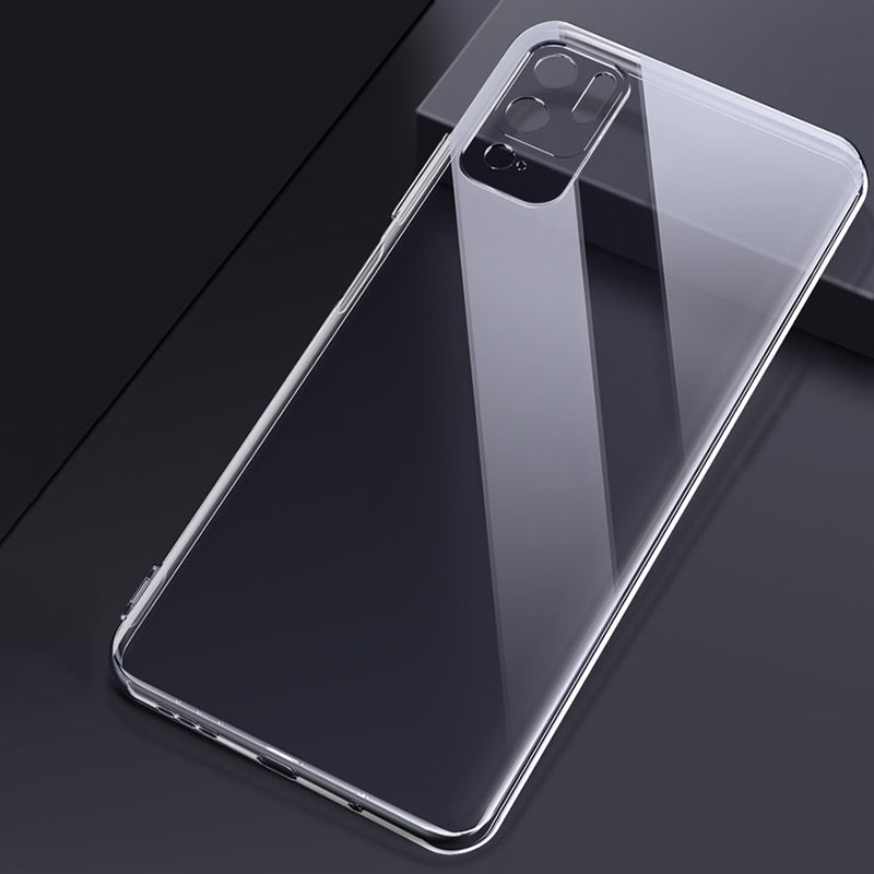 Ultra Thin Silicone Case On For Xiaomi Redmi Note 10 Pro Clear Soft Case For Redmi Note 10S Note10 4G 5G Cover Camera Protection