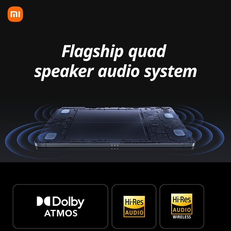 Global Version Xiaomi Pad 5 6GB+128GB / 6GB+256GB 11'' WQHD+ 120Hz Display Snapdragon 860 4 Stereo Speakers 8720mAh MI tablet 5